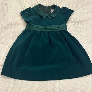 Florence Eiseman green 3T Christmas dress